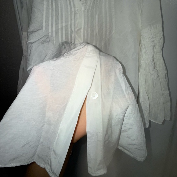 Kobi halperin white blouse size L - Picture 7 of 7